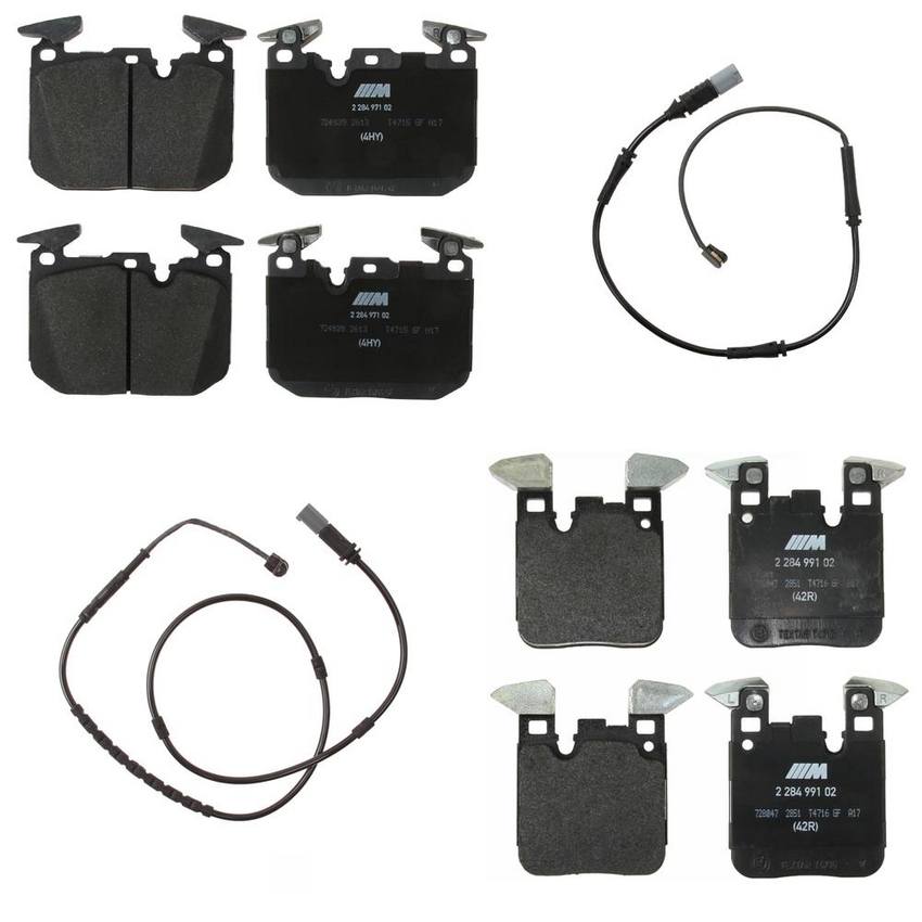 BMW Disc Brakes Kit - Pads Front and Rear